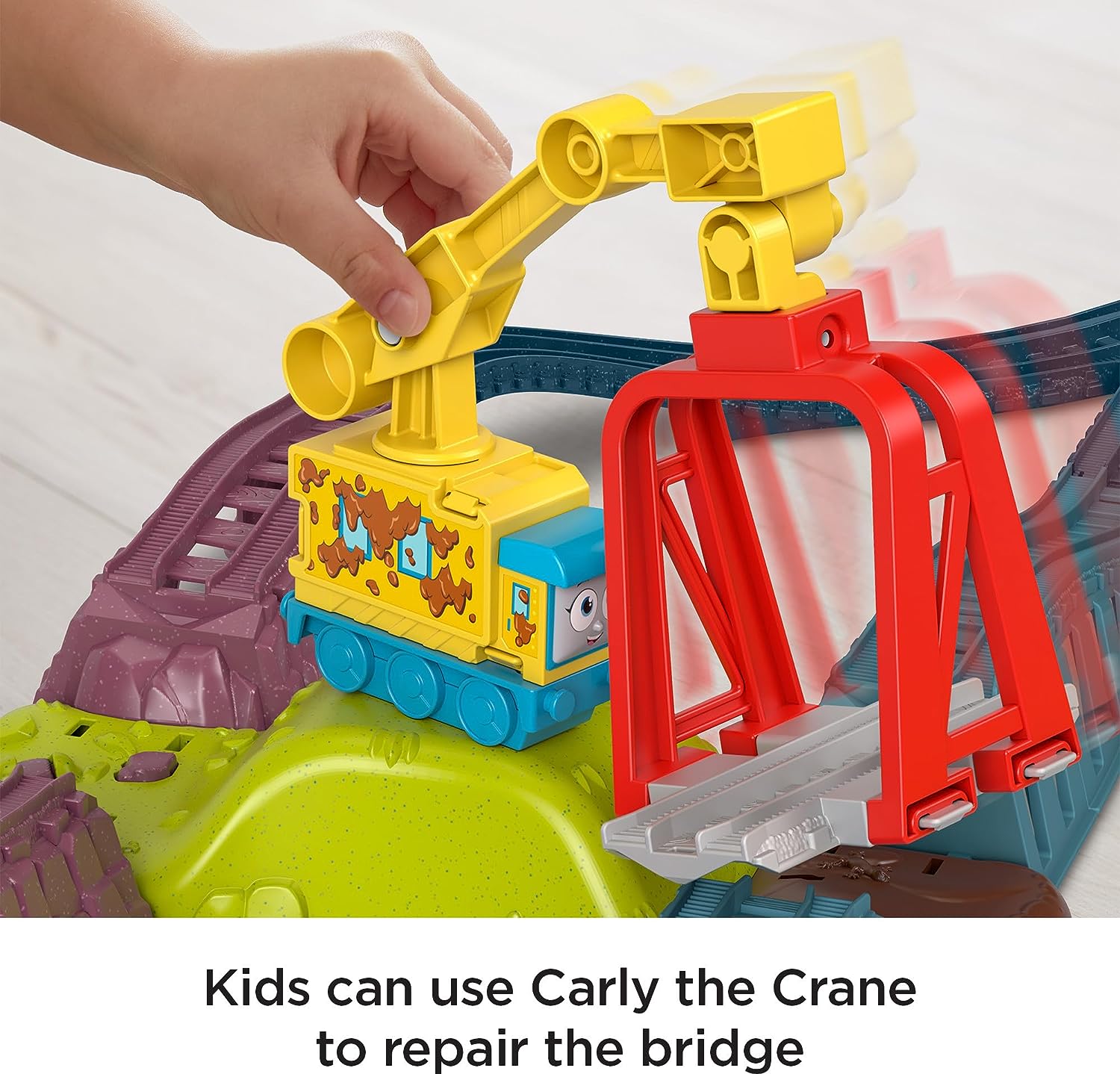 THOMAS & FRIENDS, PISTA Círculo del Jardín de Mantenimiento