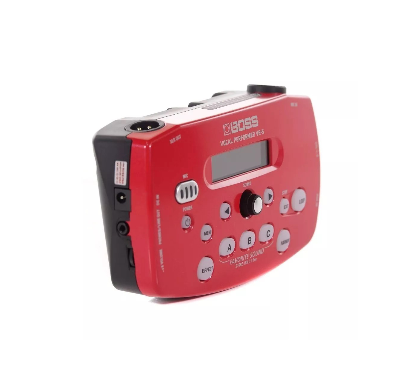 Procesador Vocal BOSS VE-5 Compacto Rojo