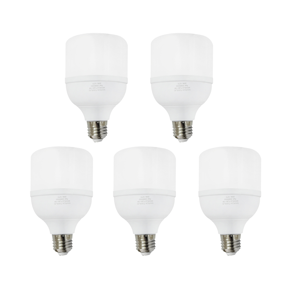 Paquete de 5 Focos de 20W Tianlai 