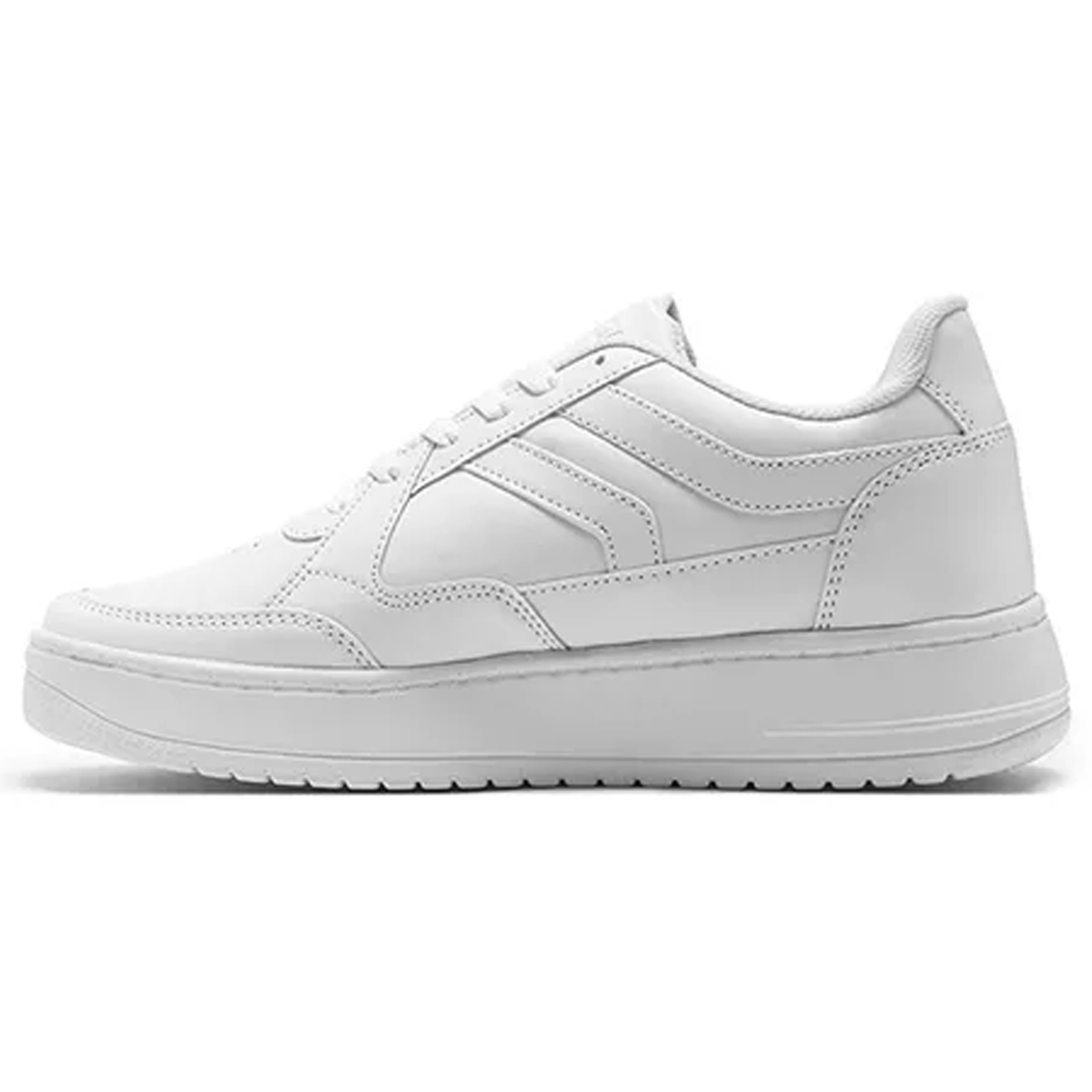Tenis Urbano Suela Gruesa Hombre Capa De Ozono 623202 Blanco
