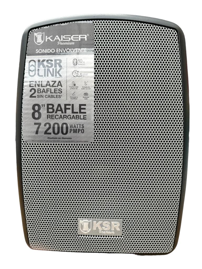 Bocina Portatil Kaiser MSA-9908BT Premium 8Conexion Bluetooth