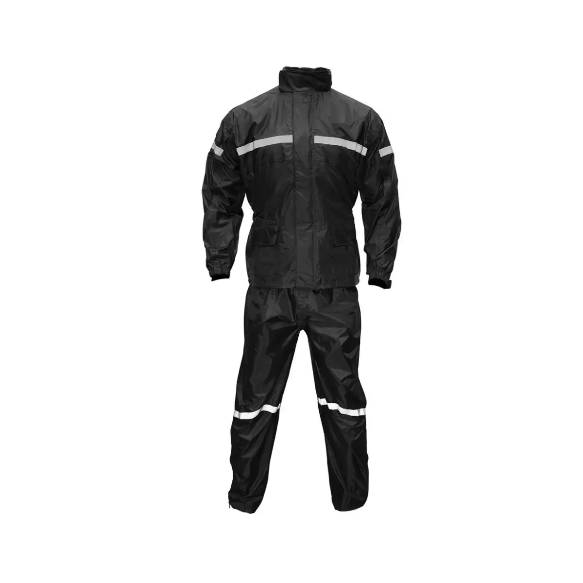 Impermeable Para Motociclista Uso Rudo XL Negro