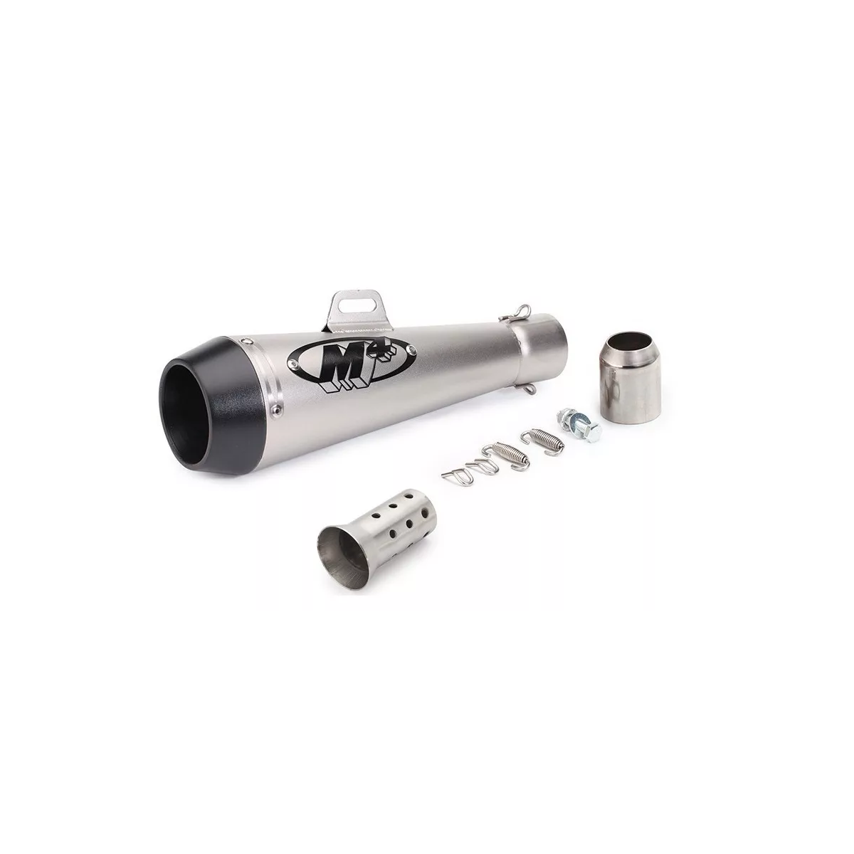 Escape Moto Deportivo 51mm Acero Inoxidable Y Silenciador M4 Titanio