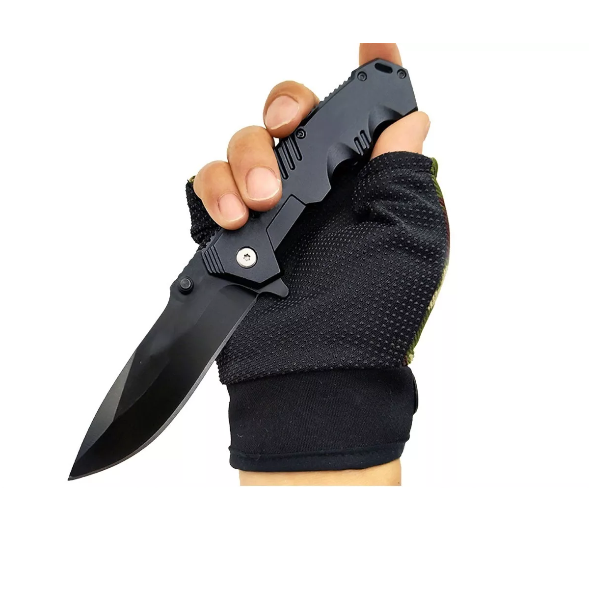 Cuchillo Táctico De Supervivencia Plegable Y Portátil