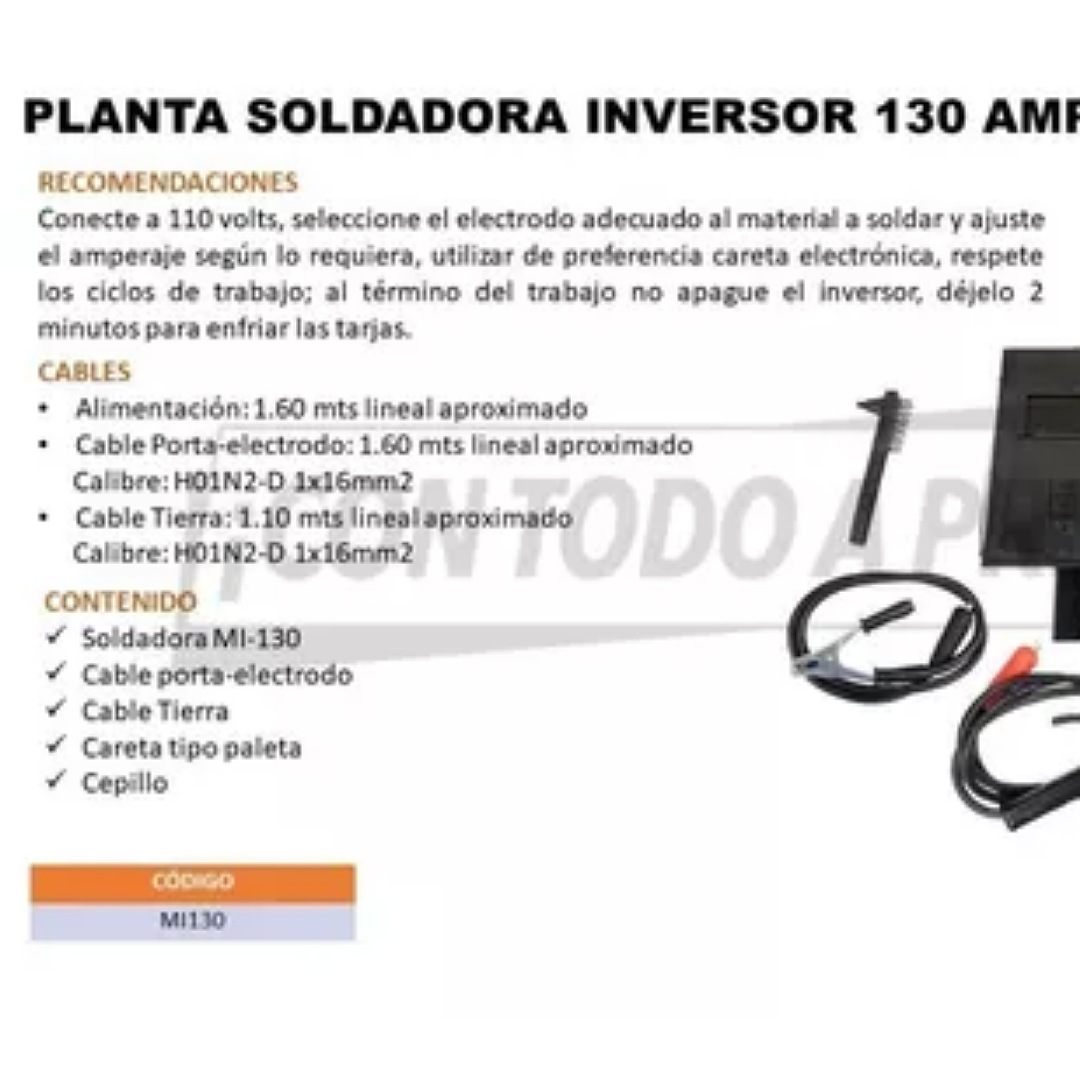 Soldadora Inverter Poratil Profesional Inversora 110v Munich
