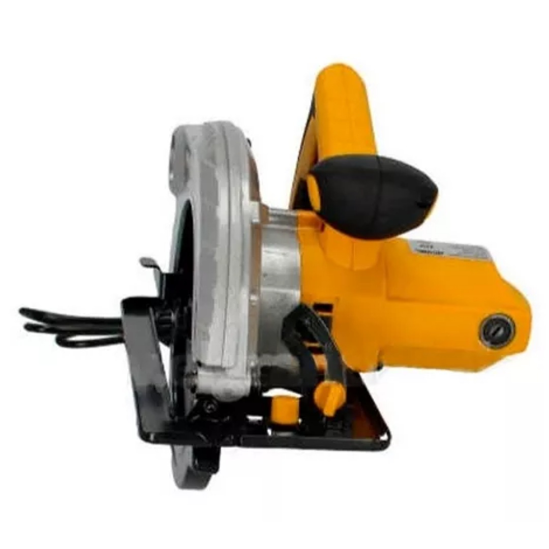 Sierra circular eléctrica Adir AD-810 190mm 1200W amarilla 60Hz 127V