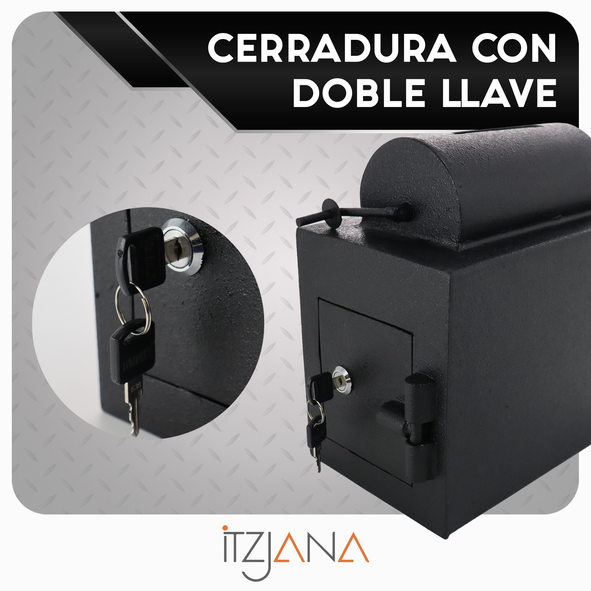 Caja fuerte best sale chica con llave