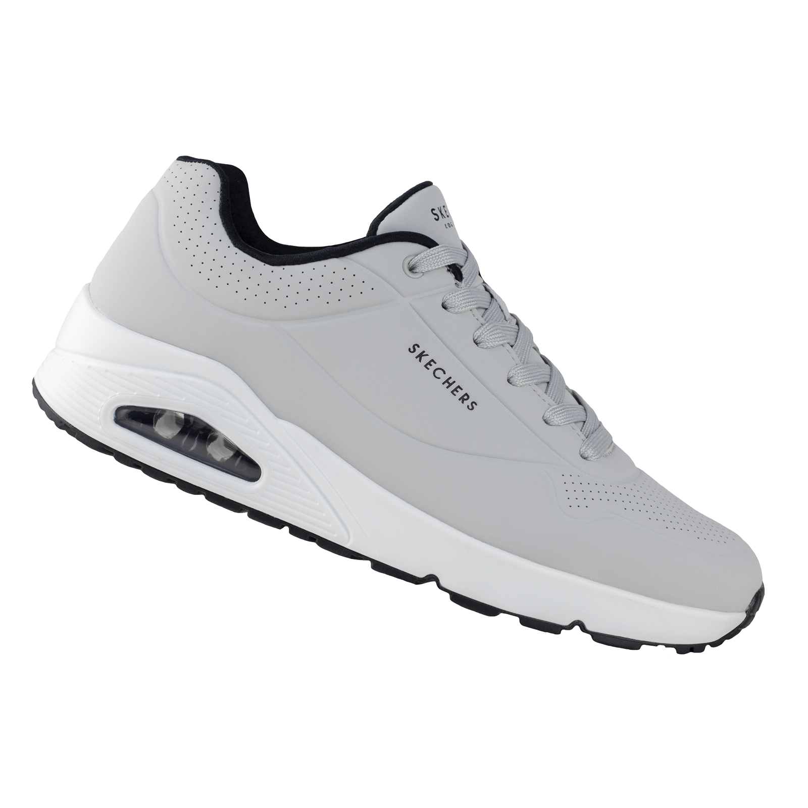 Skechers One Tenis Hombre Urbanos 52458 Gris Claro Stand Air