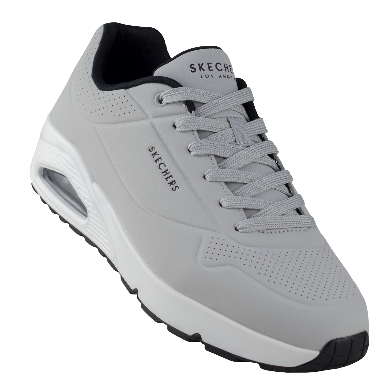 Skechers One Tenis Hombre Urbanos 52458 Gris Claro Stand Air