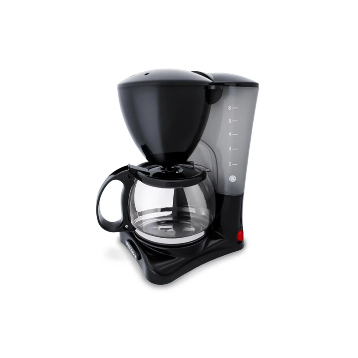 Philco 6007 Cafetera capacidad de 6 tazas, color negro