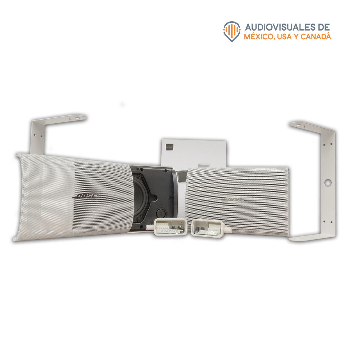 Par Altavoces Para Interior Exterior Negro Bose Fs4se