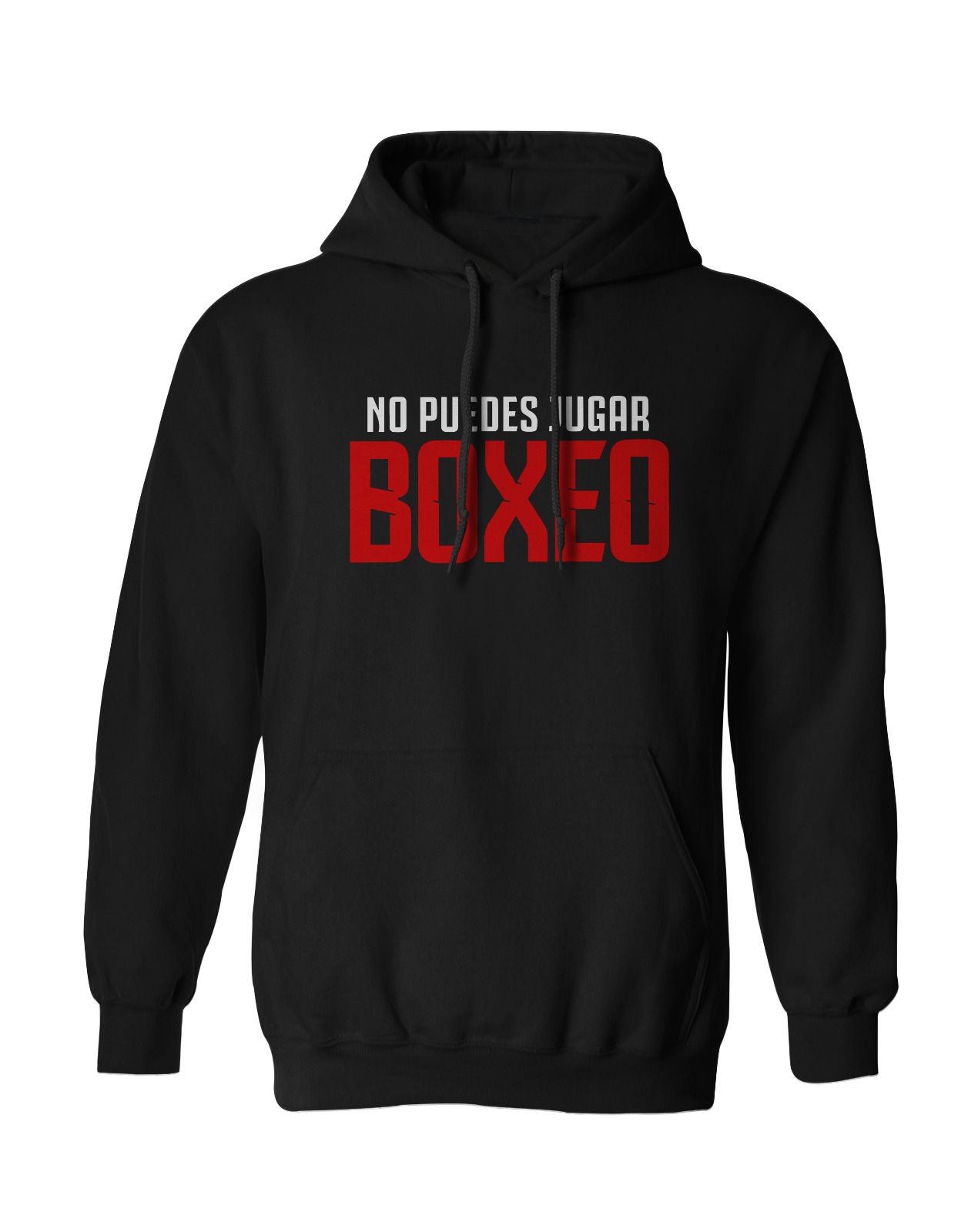 Sudadera no puedes jugar boxeo para hombre