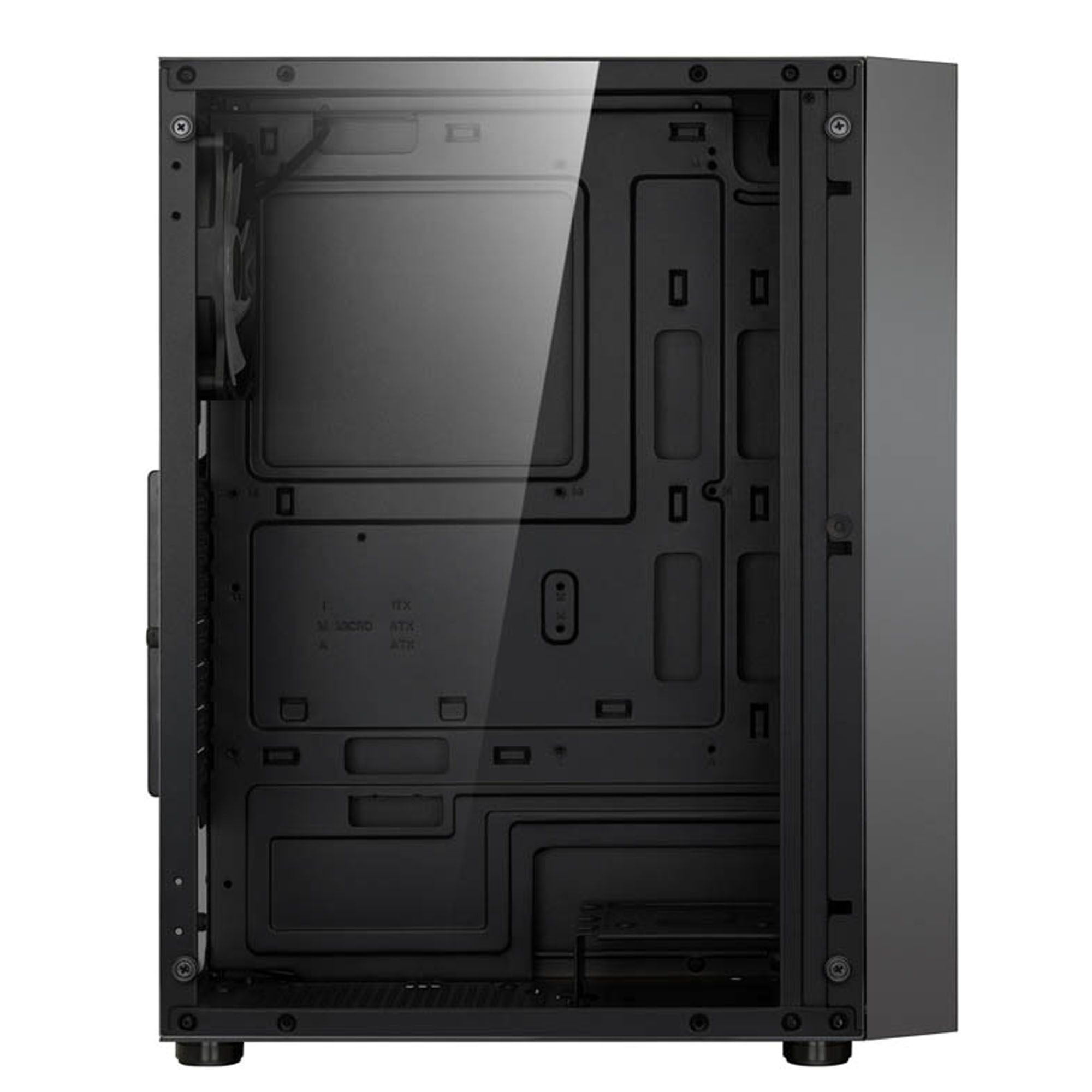 Gabinete Gamdias Aura GC2 Media Torre ATX Cristal Sin Fuente ARGB