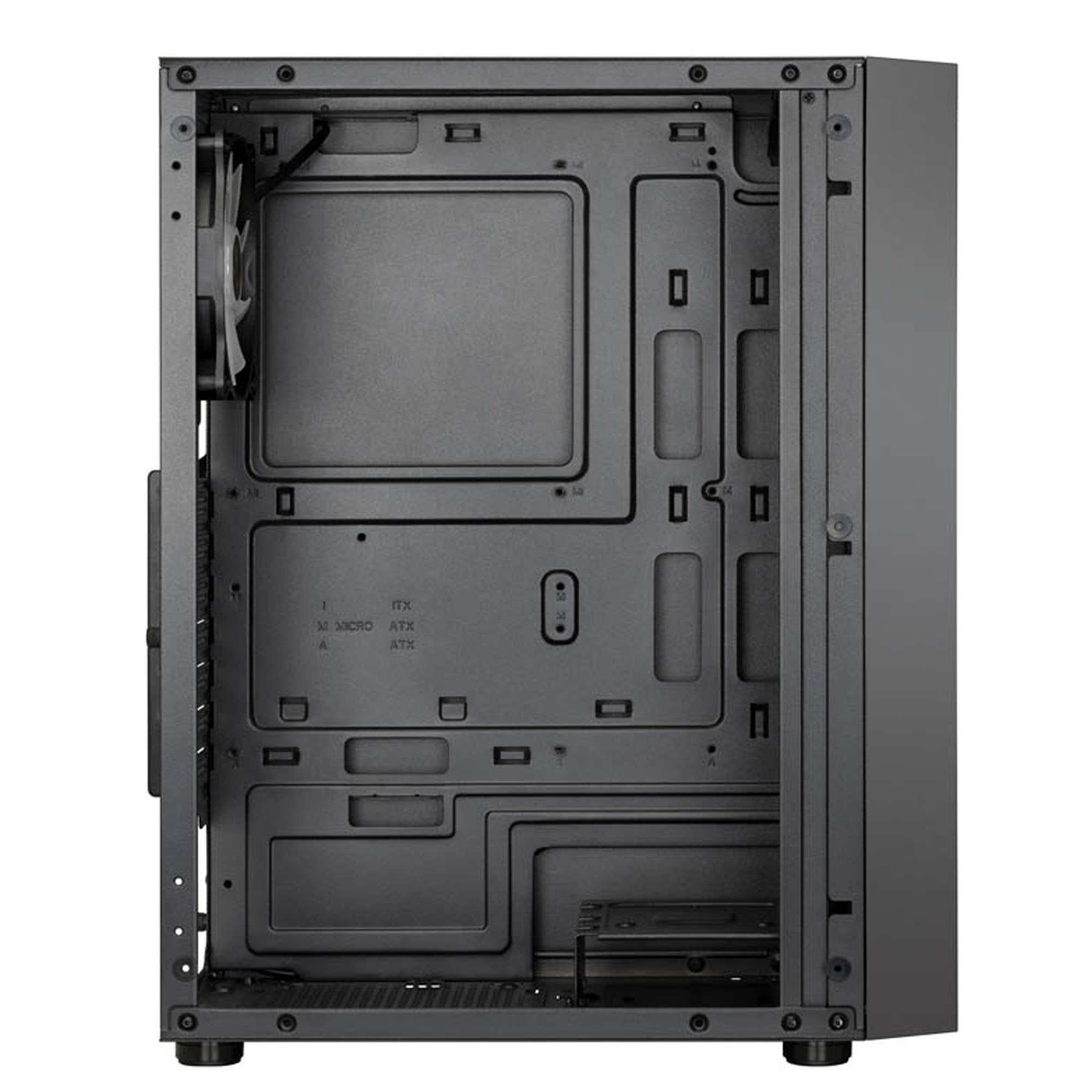 Gabinete Gamdias Aura GC2 Media Torre ATX Cristal Sin Fuente ARGB