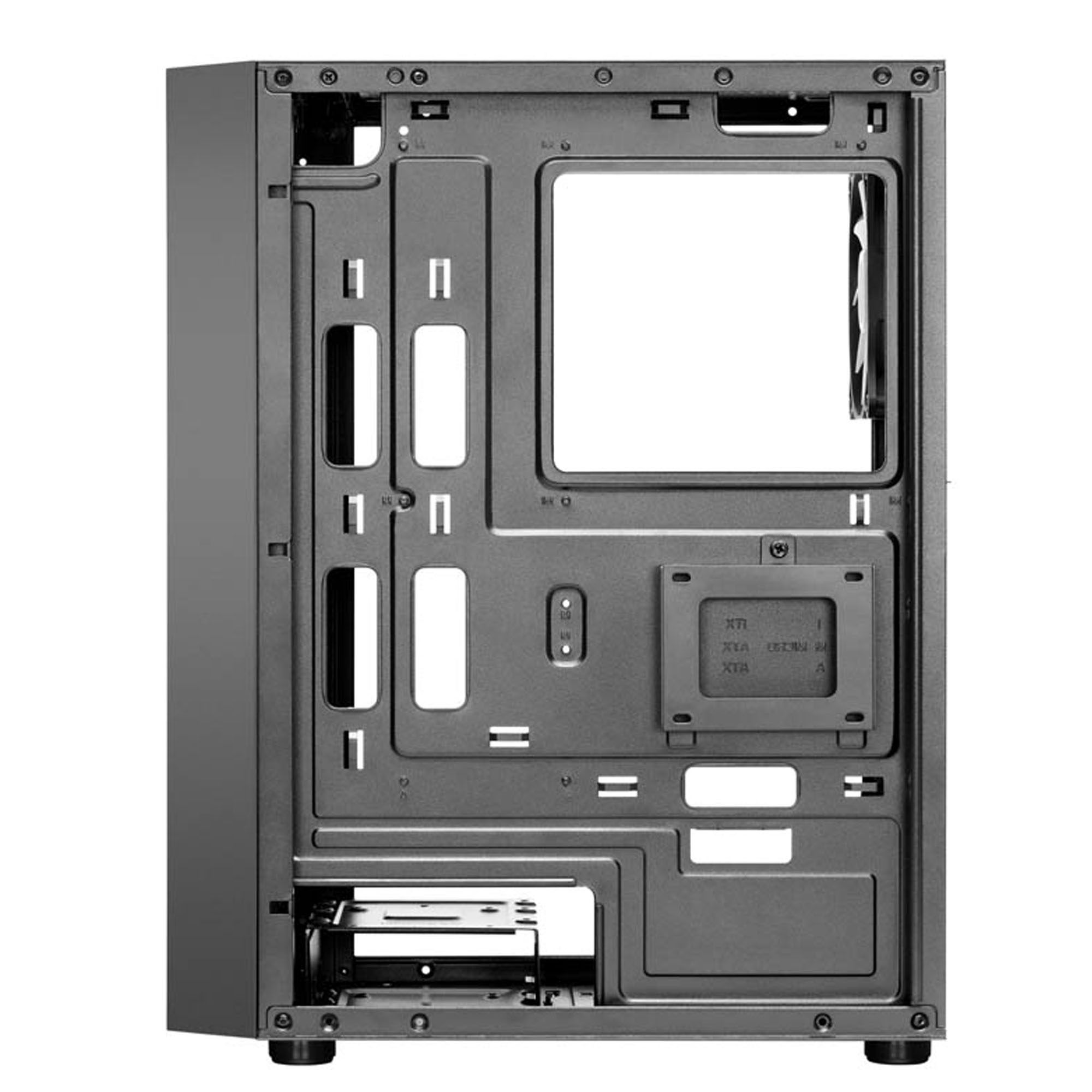 Gabinete Gamdias Aura GC2 Media Torre ATX Cristal Sin Fuente ARGB