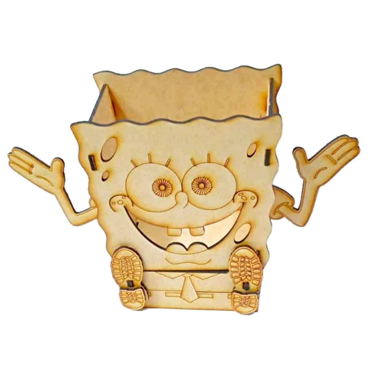 porta lapice de Escritorio Bob Esponja: Mantén tu Espacio en Orden