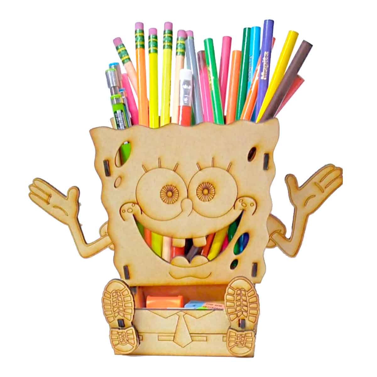 porta lapice de Escritorio Bob Esponja: Mantén tu Espacio en Orden