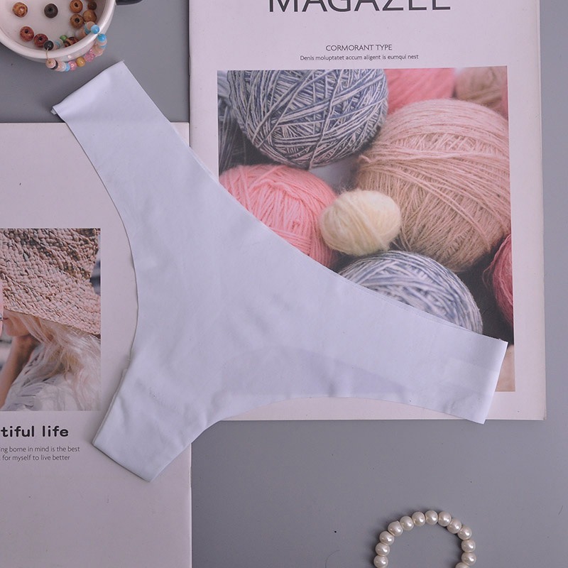 Pack De 6 Bragas Sexy Tanga Sin Costuras Para Mujer