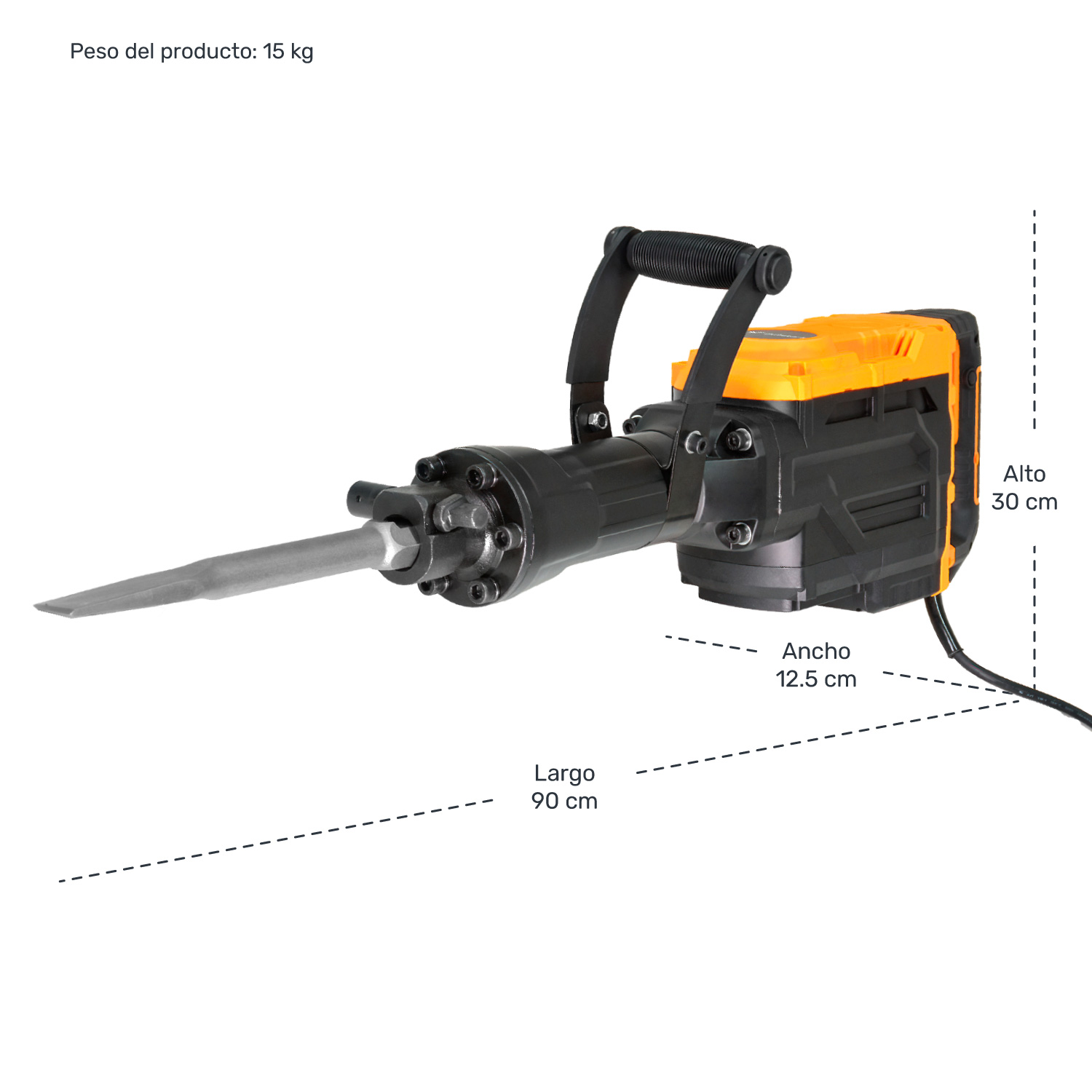 Demoledor Rompedor Concreto Electrico 1700w