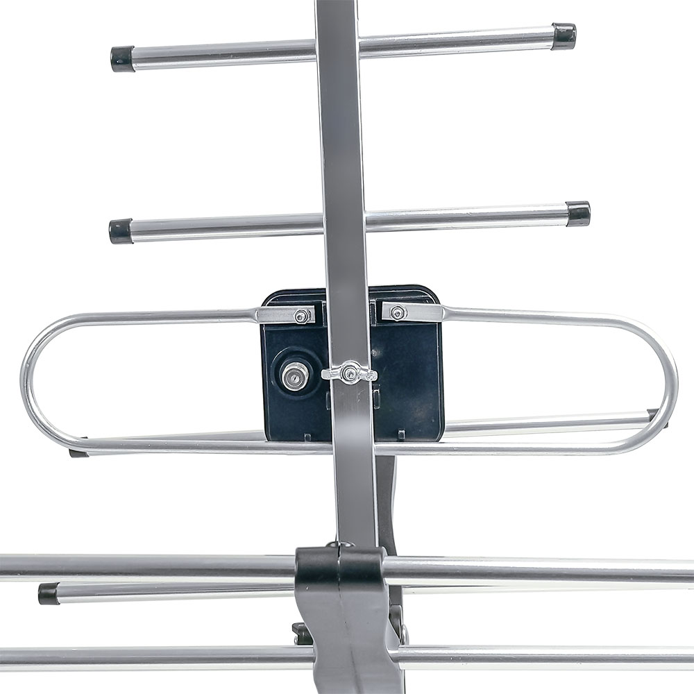 Antena Digital Exterior Tipo Yagi para Fijación en Tubo con con 8 Elementos y Cable Coaxial de 10 metros / Master / TVANT-EASY