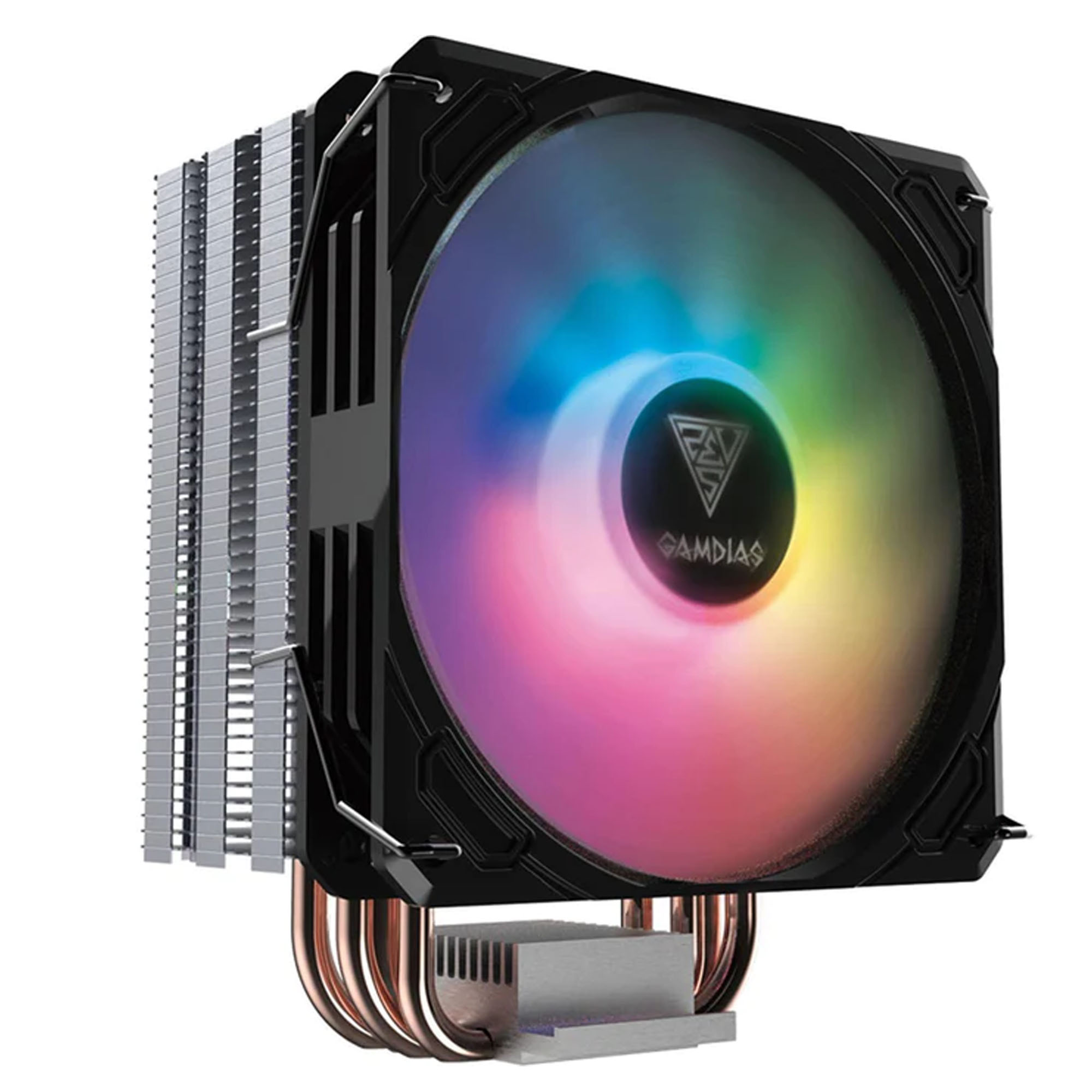 Disipador CPU Gamdias BOREAS E1-410 120mm 800-2600RPM Negro