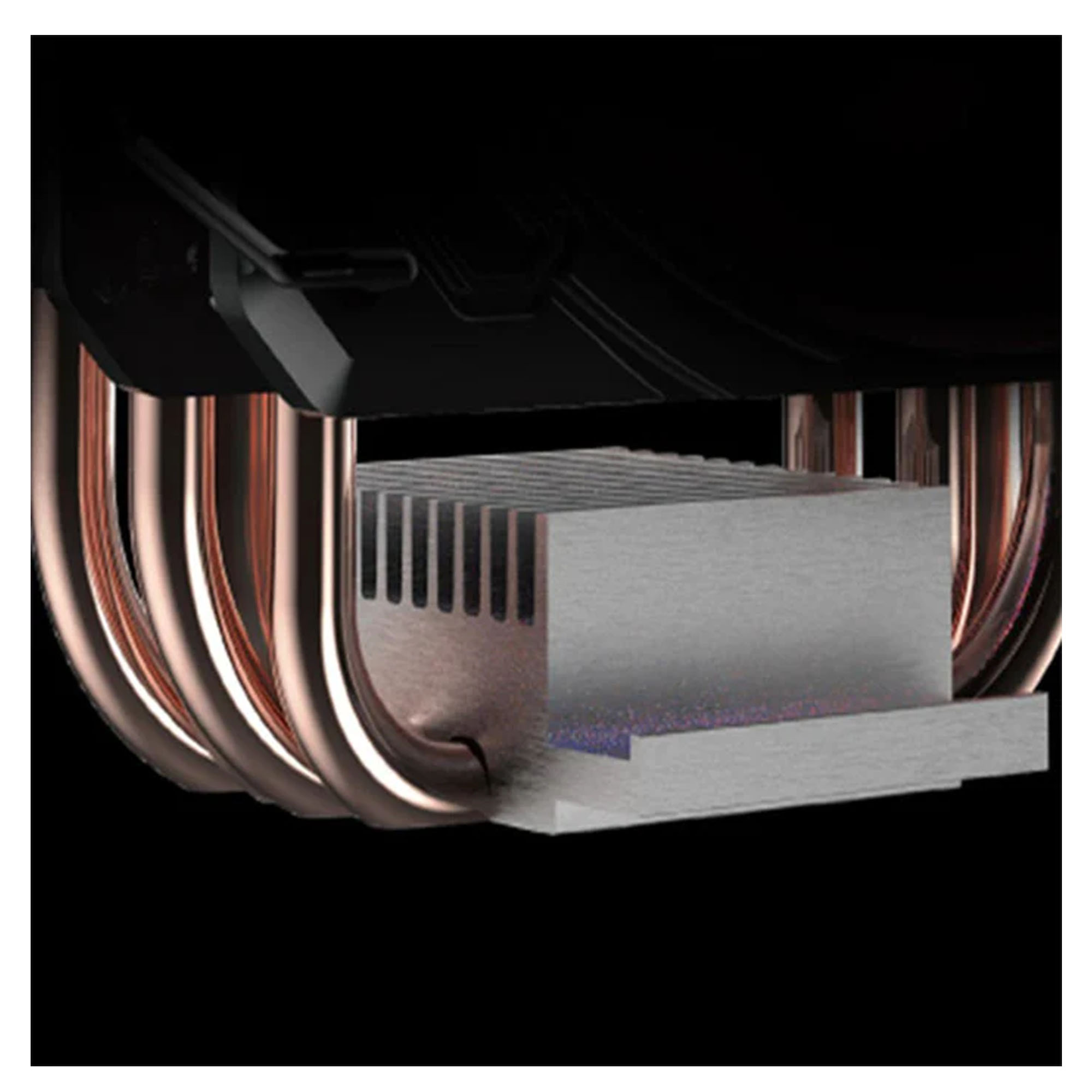 Disipador CPU Gamdias BOREAS E1-410 120mm 800-2600RPM Negro