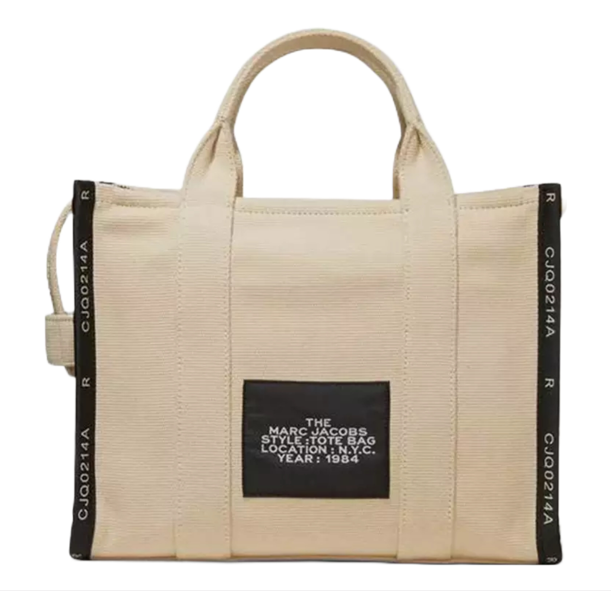 Bolsa Marc Jacobs The Jacquard Medium Tote M0017027 263 Beige