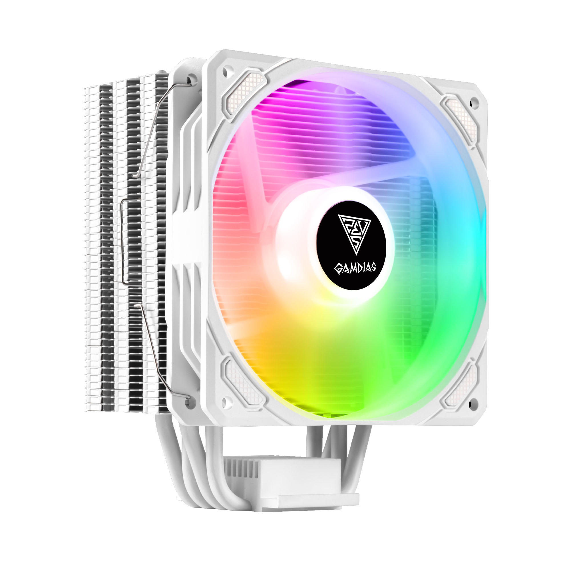 Disipador CPU Gamdias BOREAS E1-410 WH 120mm 800-2000RPM Blanco