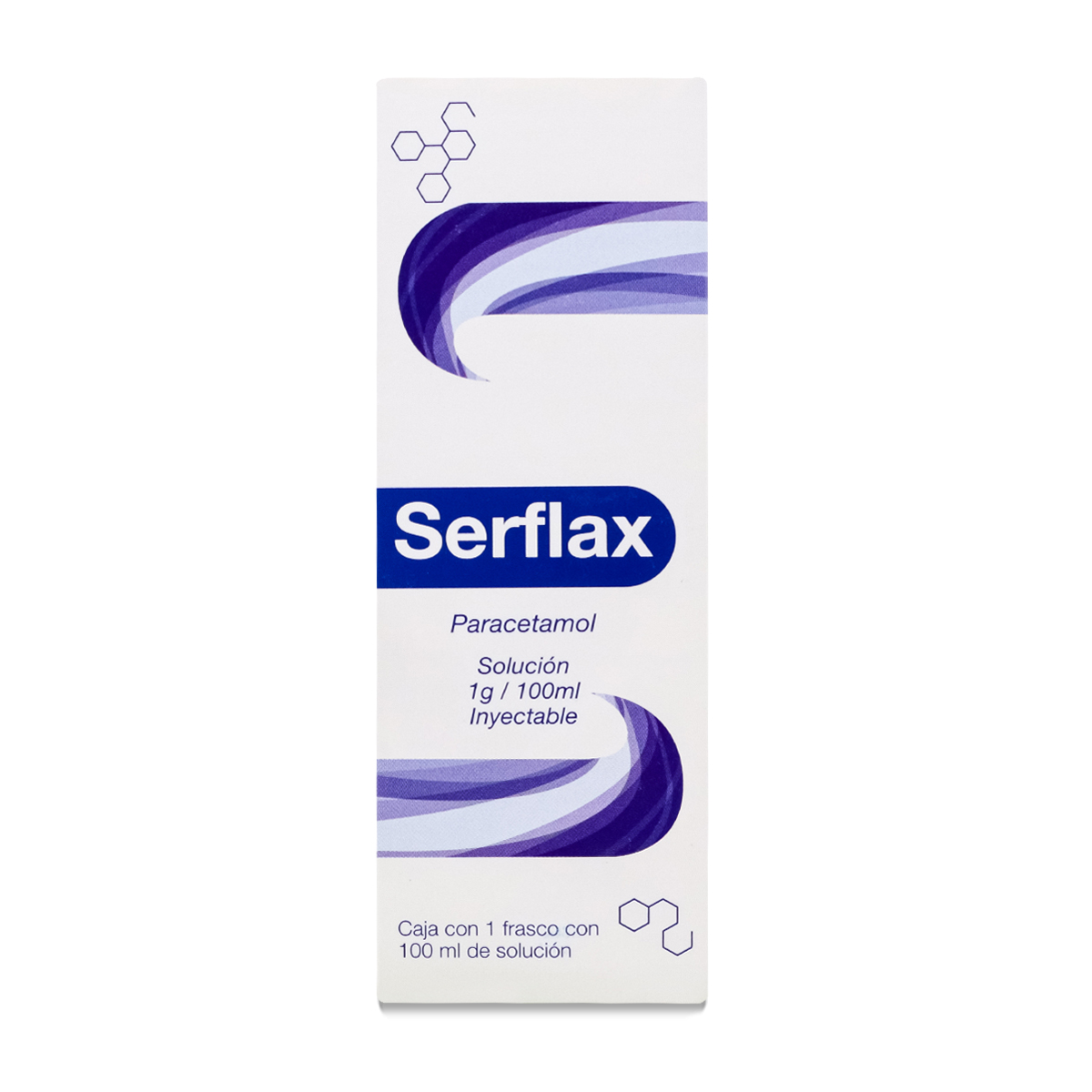 SERFLAX PARACETAMOL SOL INY 1 FCO 1 G/100 ML JAYOR