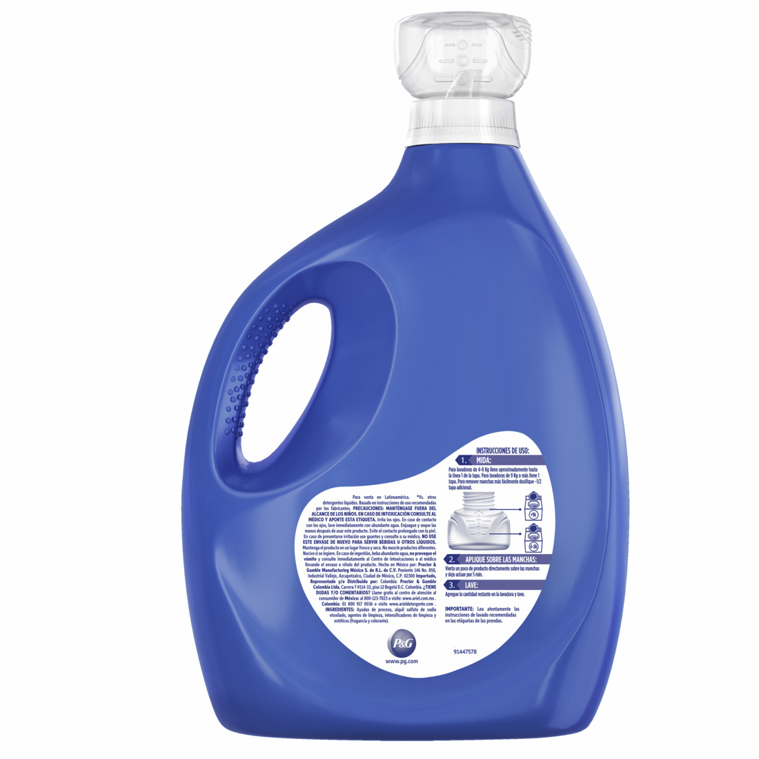 Ariel Black Detergente Líquido Concentrado Para Lavar Ropa Blanca y de Color 5L