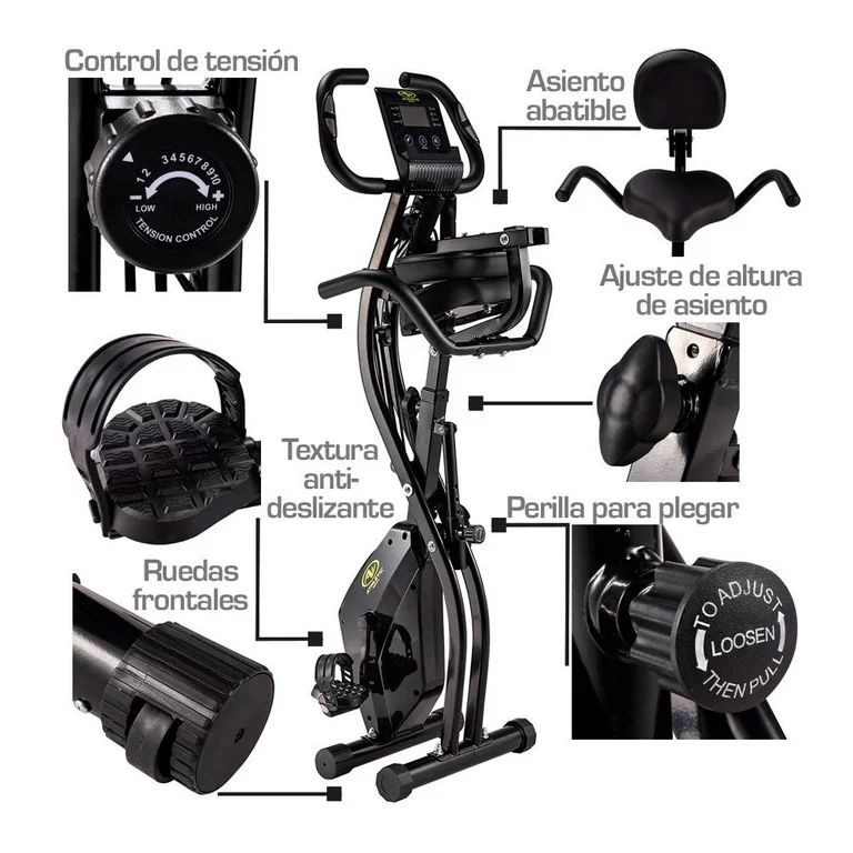 Bicicleta recumbente reclinada