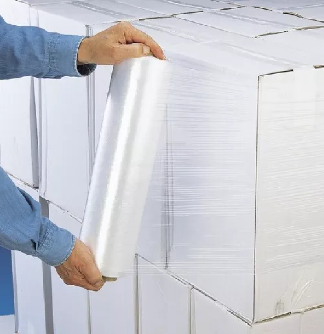 1 Rollo De Emplaye Playo Film Pelicula Estirable 18x50x800 Transparente 