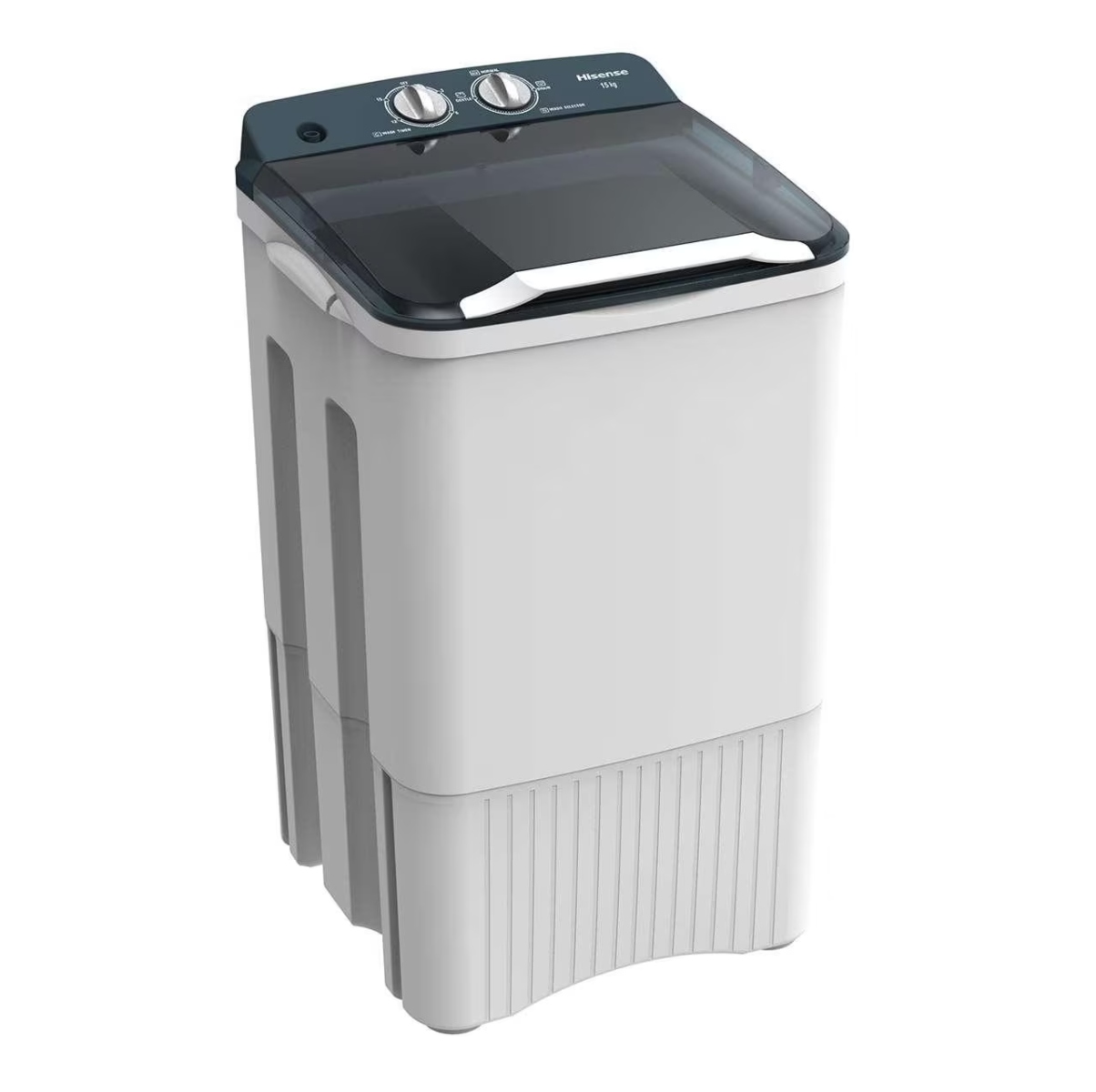 LAVADORA HISENSE WSFF1501 15 KG 1 TINA BLANCO ALBY