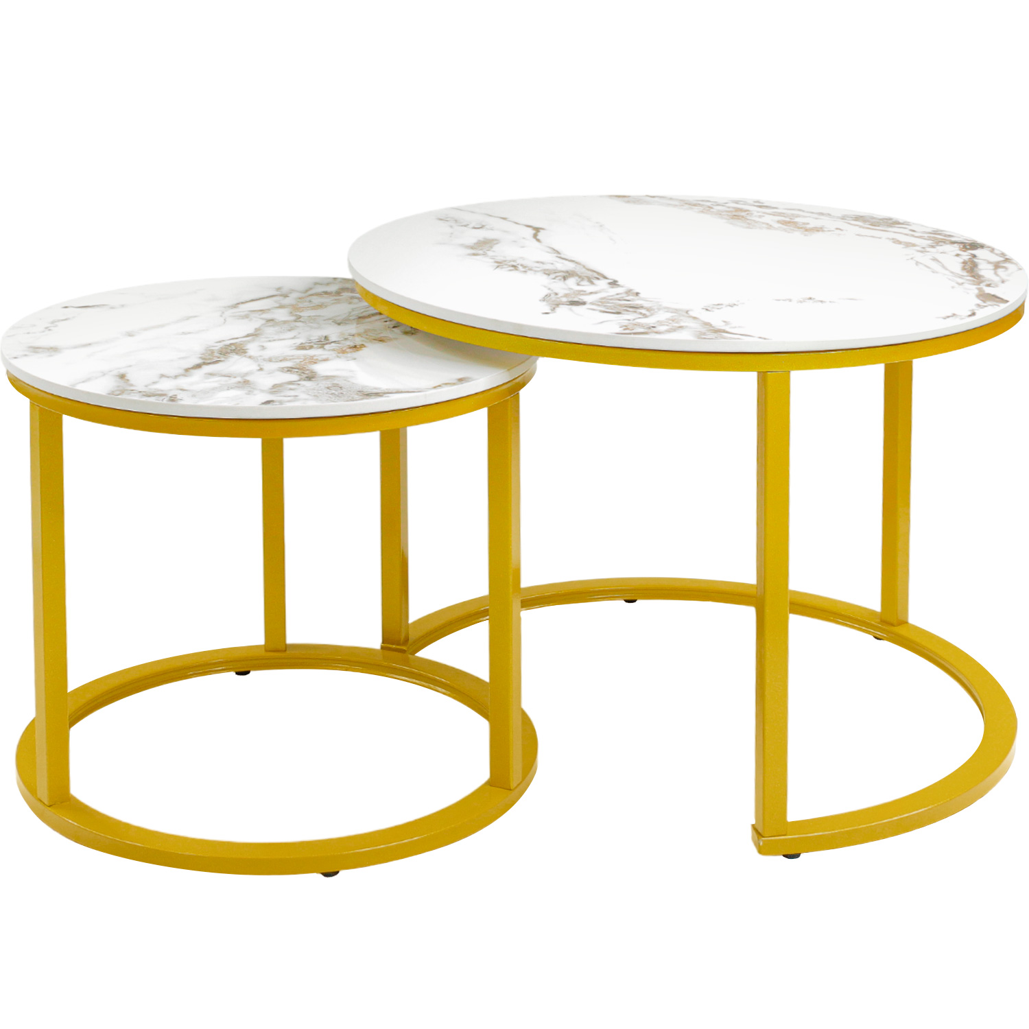 Mesa Centro 60cm Piedra Marmol