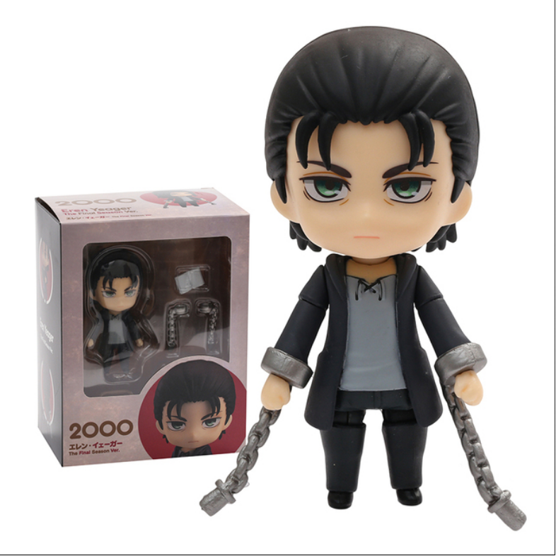 Eren Yeager Jaeger 20 Attack Titan Shingeki Nendoroid Figura 