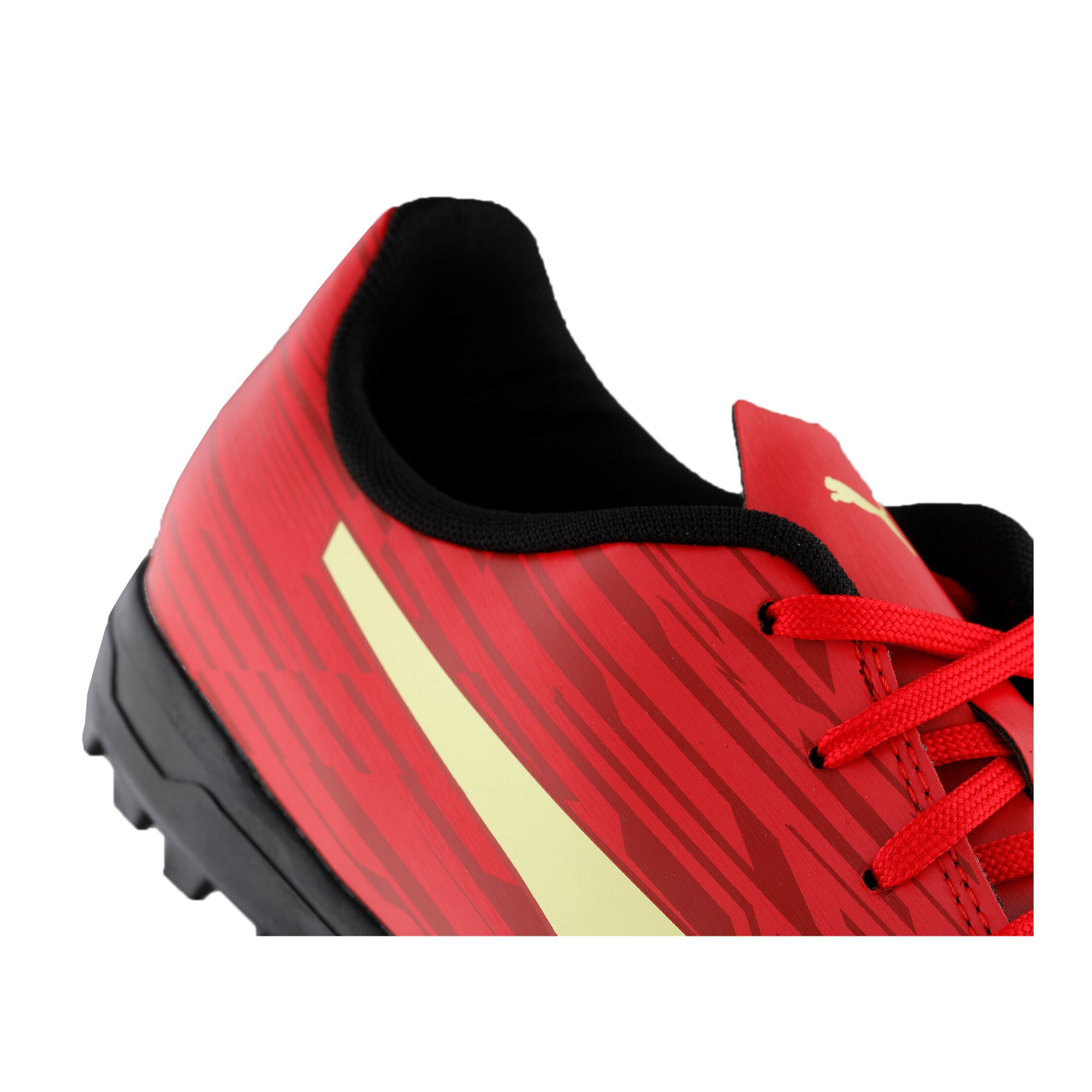 Tenis Puma Rapido III TT Fútbol Rápido Rojo con Amarillo Hombre Originales 10657407