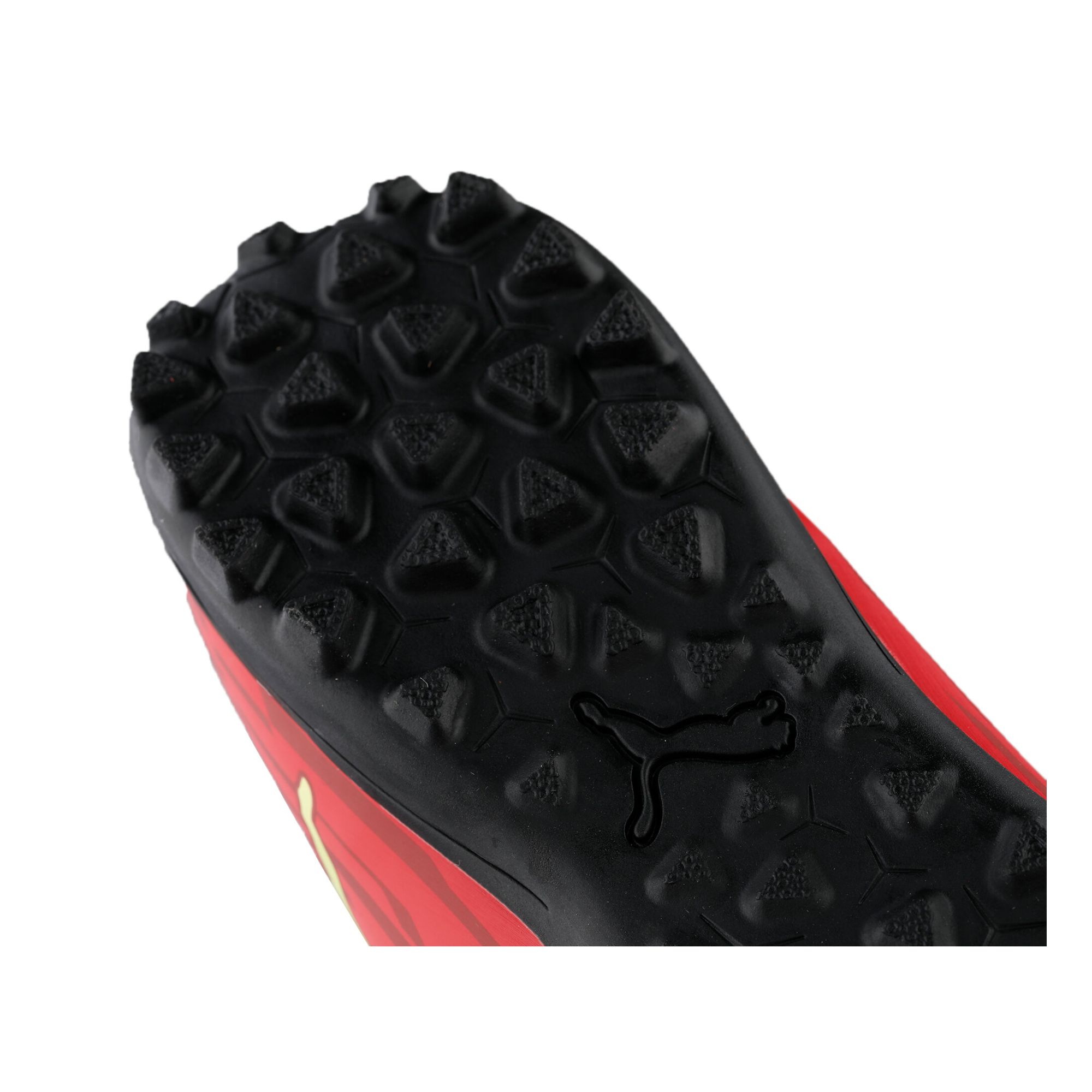 Tenis Puma Rapido III TT Fútbol Rápido Rojo con Amarillo Hombre Originales 10657407