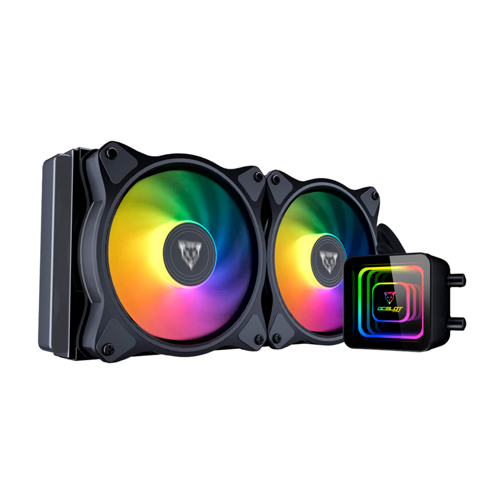 Sistema de Enfriamiento Liquido OCELOT ARGB 2Vent 120mm OEL240