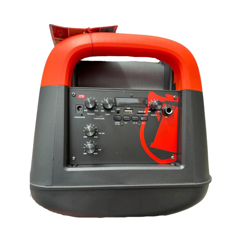 Bafle Kaiser MSA-0109 Con 7 Efectos De Luz Audiorítmica - Negro