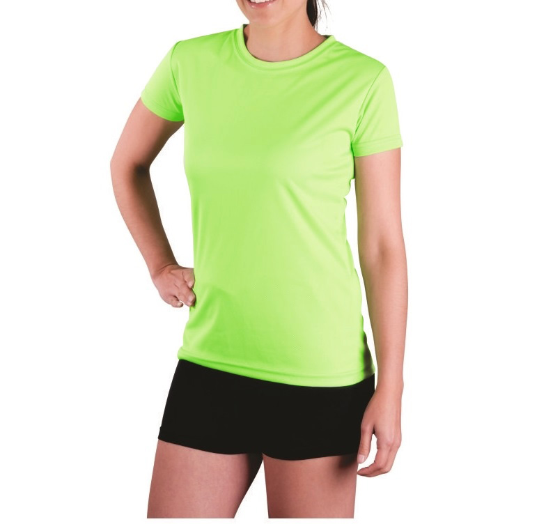 Playera Deportiva Dry Fit para Dama Gym Entrenamiento Deportes