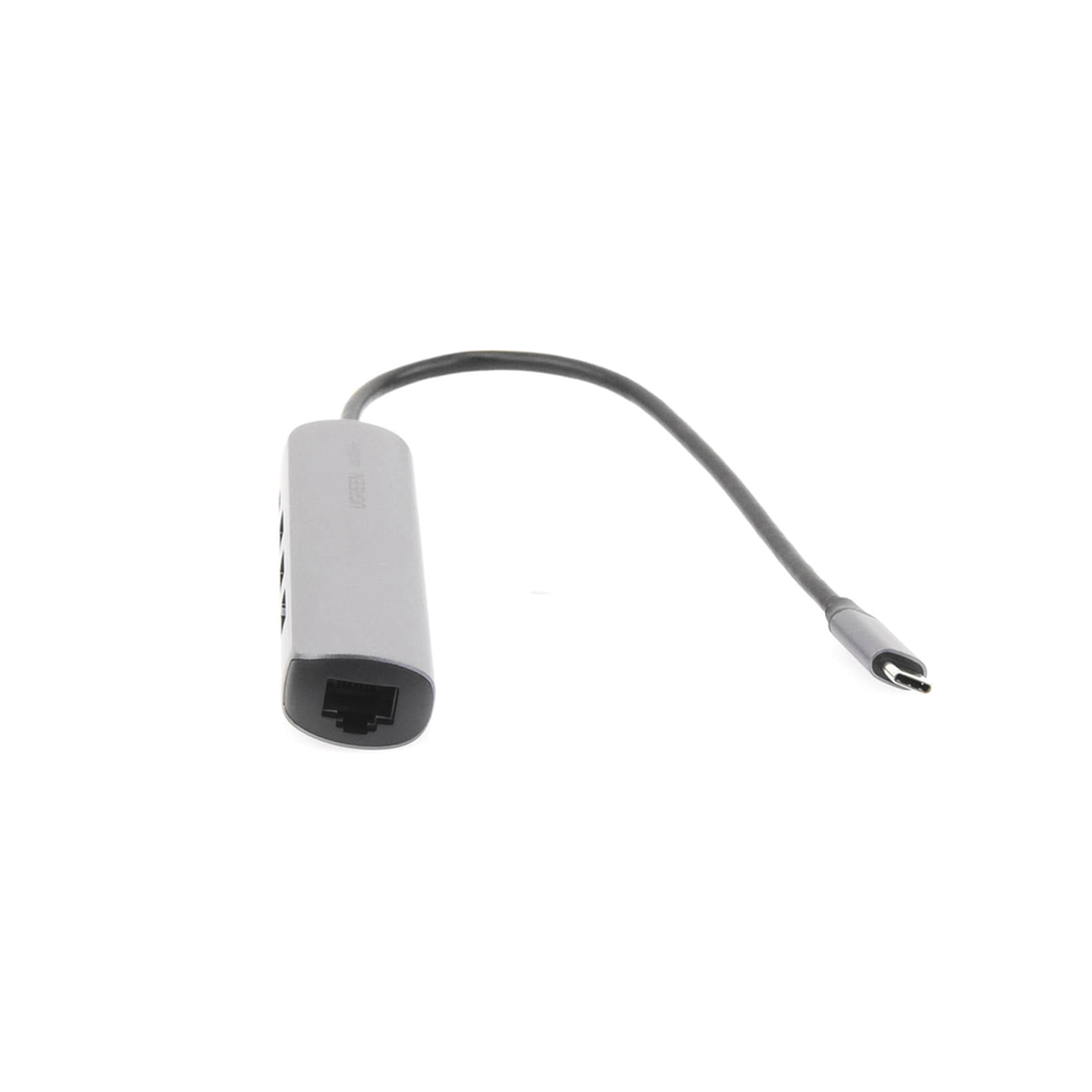 Hub Usb Tipo C 2 Puertos Usb 3.0 A 5 Gbps, Hdmi 4k a 30hz, Rj45 ,gigabit Ethernet Y Carga Rápida 100w