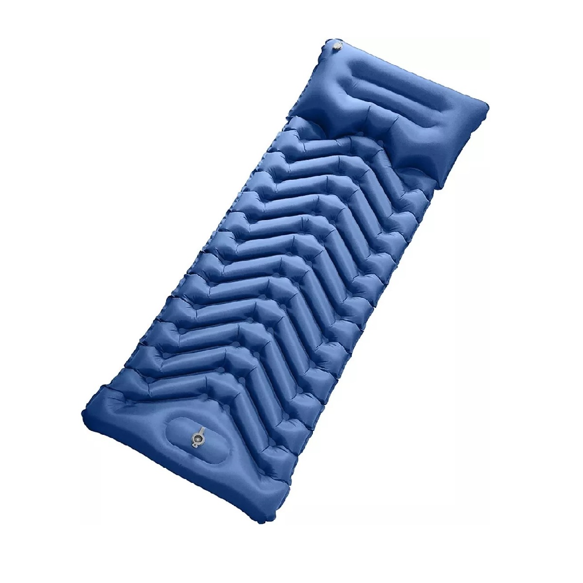 Colchon Inflable De Dormir Portátil Ultraligera Para Acampar Azul