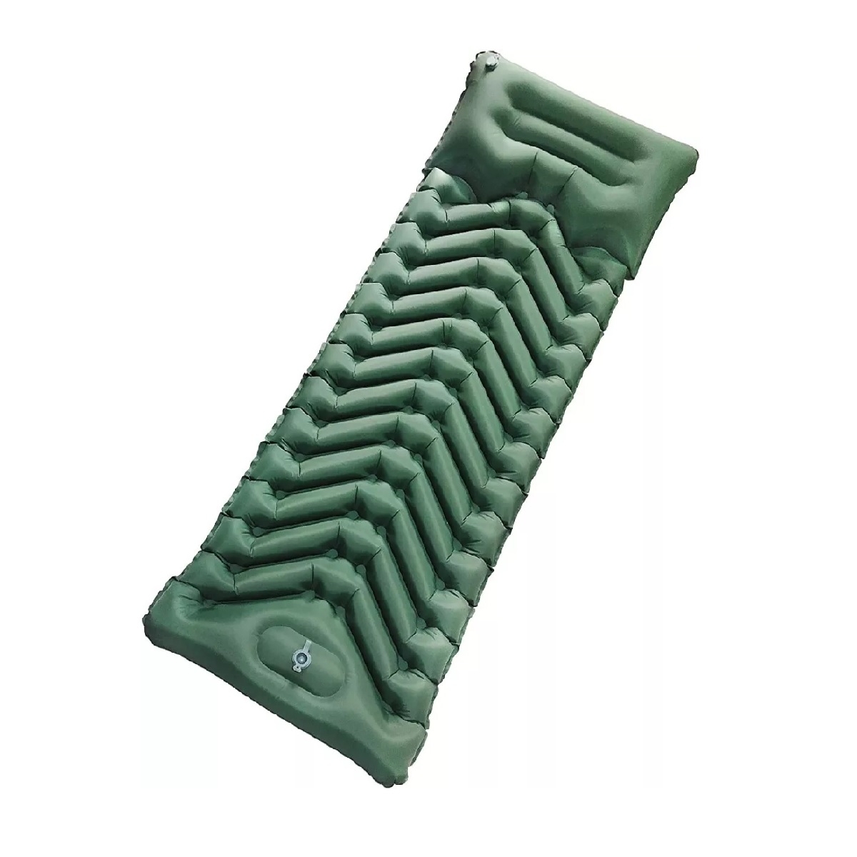 Colchon Inflable De Dormir Portátil Ultraligera Para Acampar Verde