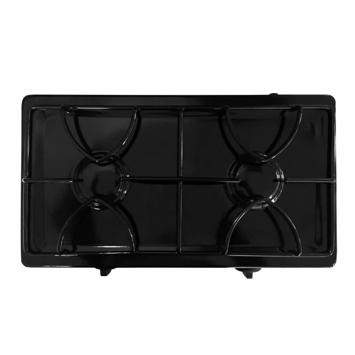 Parrilla Gas Koblenz 2 quemadores de Alambrón cubierta porcelanizada