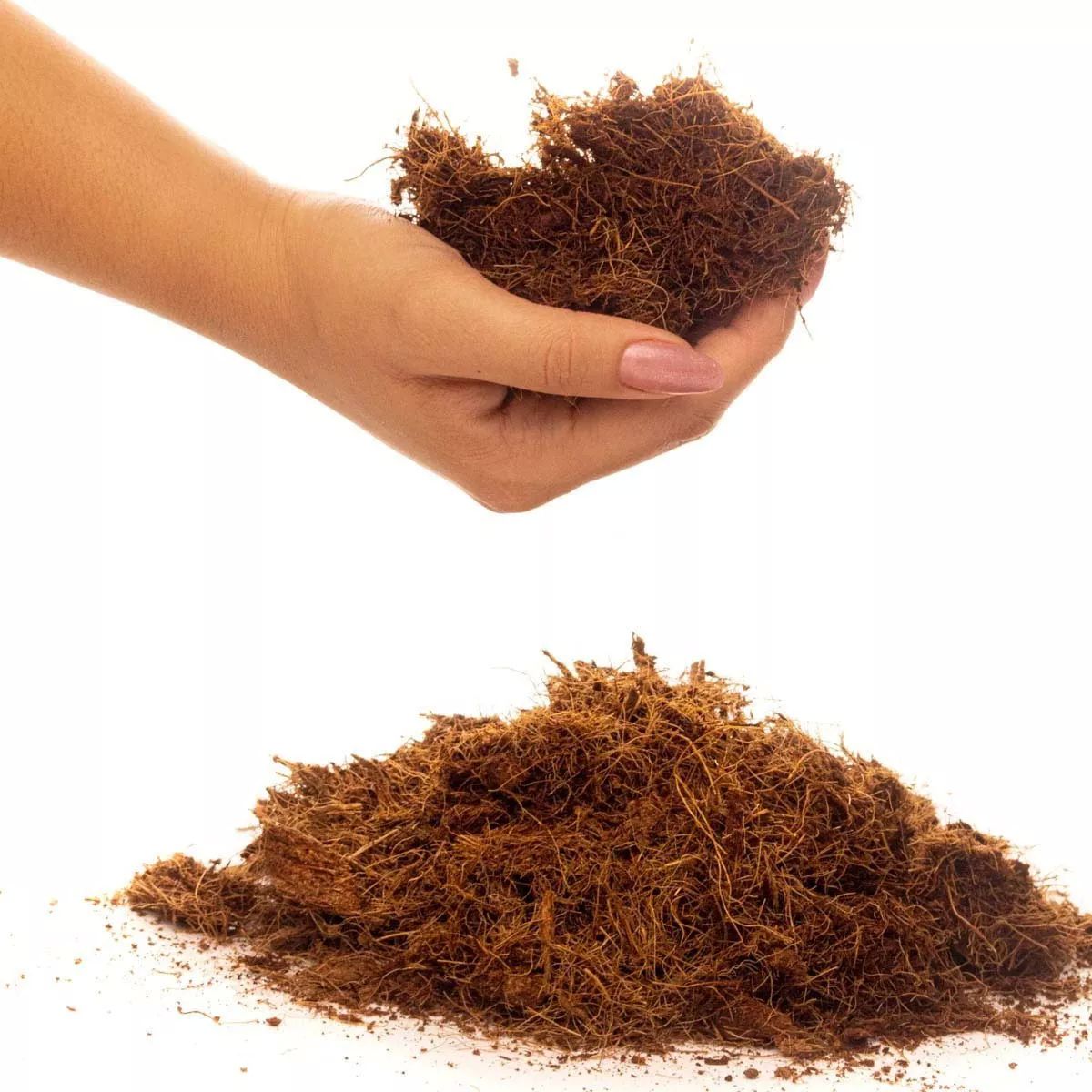 Kit De Sustratos Fibra De Coco, Peat Moss, Perlita, Humus 