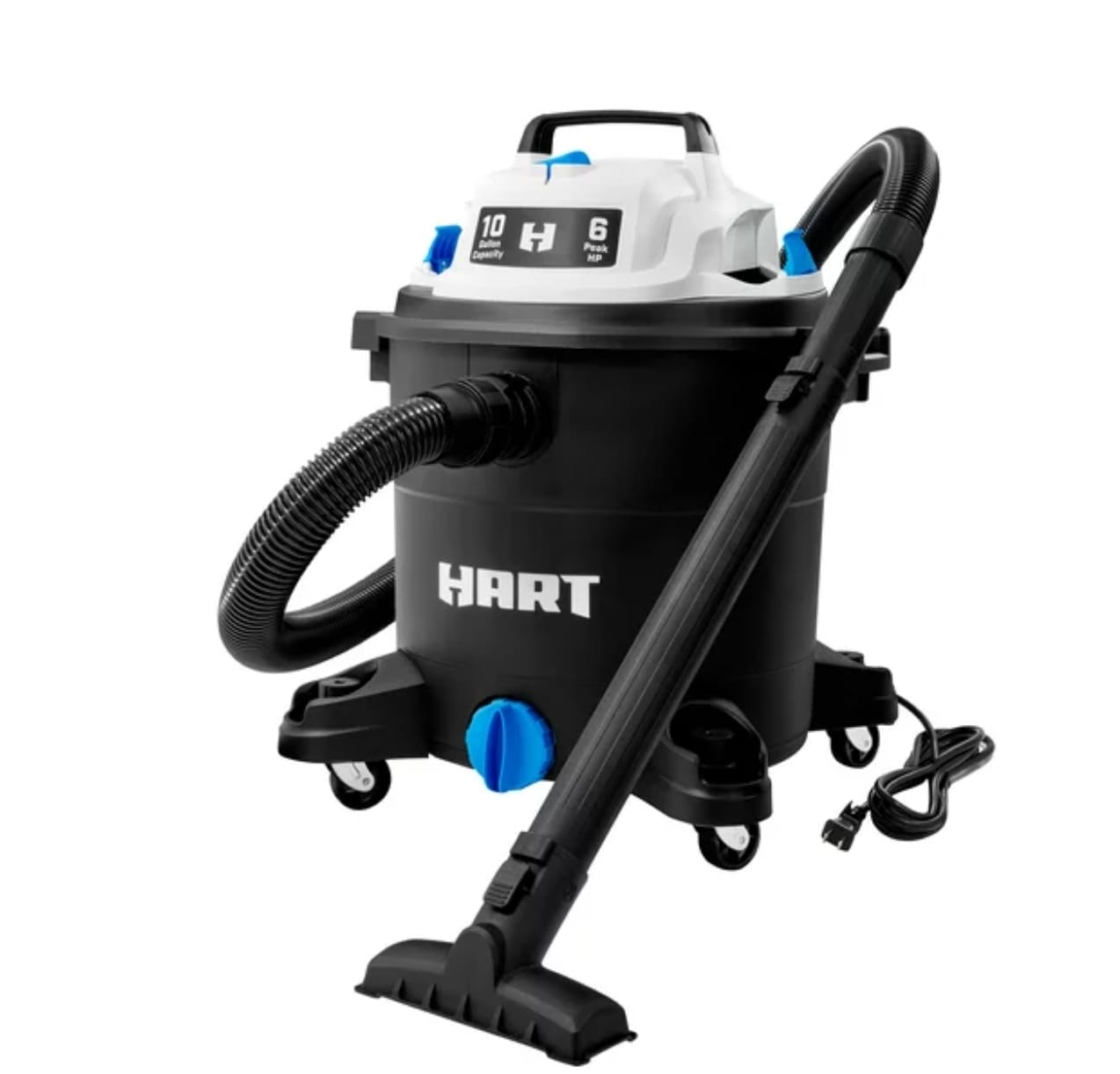 HART ASPIRADORA INDUSTRIAL 10GAL 6HP VOC1012PF 3701