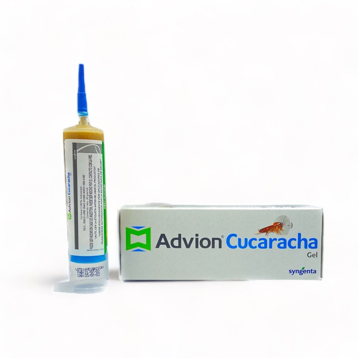 Advion Mata Cucarachas 30g Efectivo Veneno Gel Jeringa