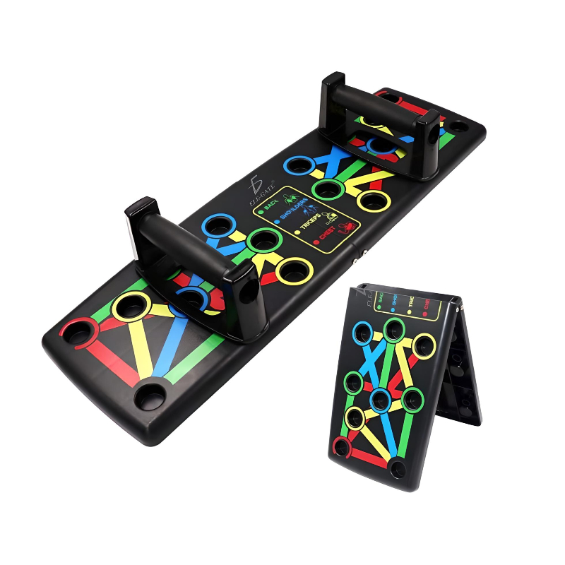 Barras Portátil Board Fitness Muscular De Lagartijas