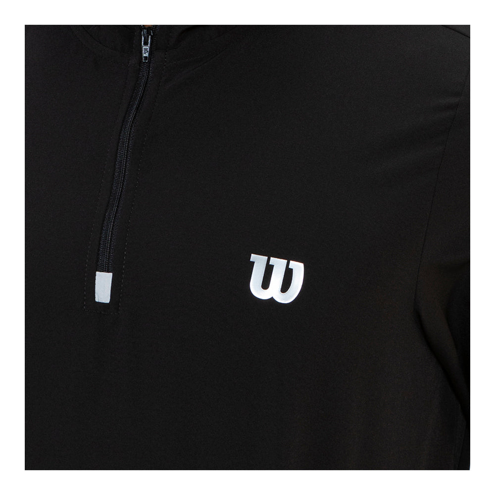 Chamarra Wilson Ligera para hacer deporte Caballero en Color Negro