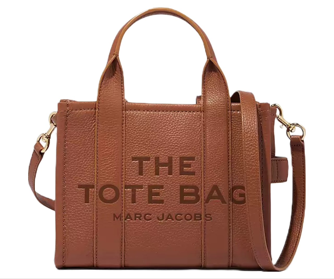 Bolsa Marc Jacobs The Leather Small Tote H009L01SP21 212 Café